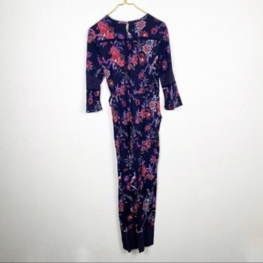Anthropologie Maeve Espoir Bell Sleeve Jumpsuit - Picture 3 of 10